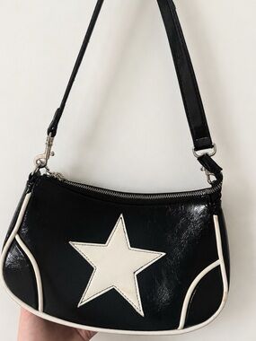 Urban Outfitters Black Shoulder with Star